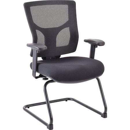 Lorell CHAIR, GUEST, PADDED SEAT, BLK LLR62009